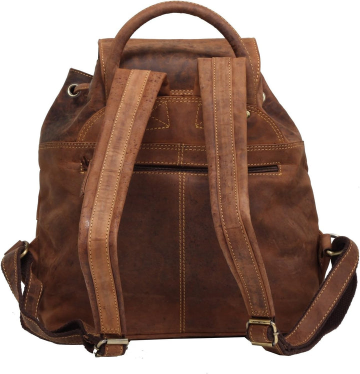 Greenburry Vintage Rucksack antikbraun, Braun