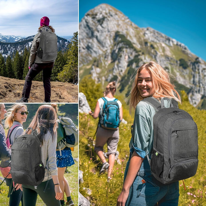 TANTOMI Wanderrucksack Ultraleicht Faltbarer Rucksack Klein, Packable Tagesrucksäcke Trekkingrucksac
