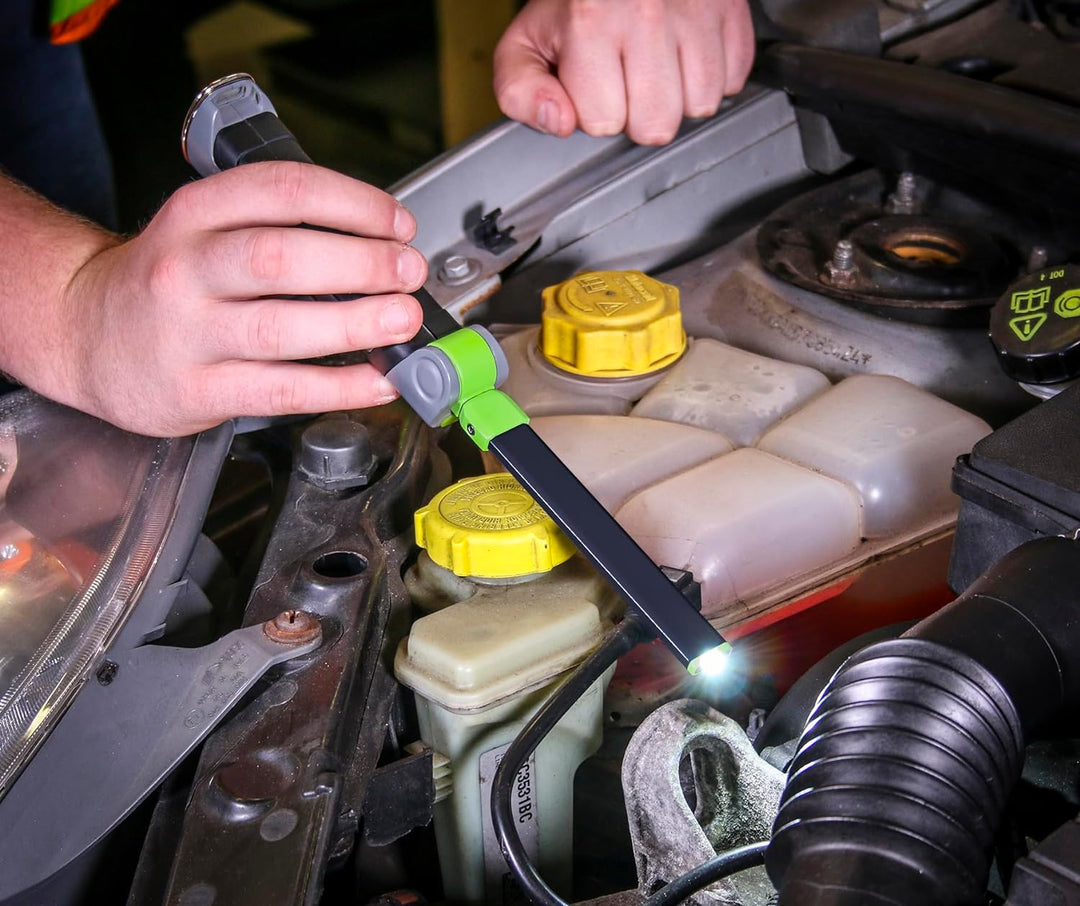 Sealey LED180 12 SMD LED + 1W LED Wiederaufladbare Slim Inspektionslampe Lithium-Ionen