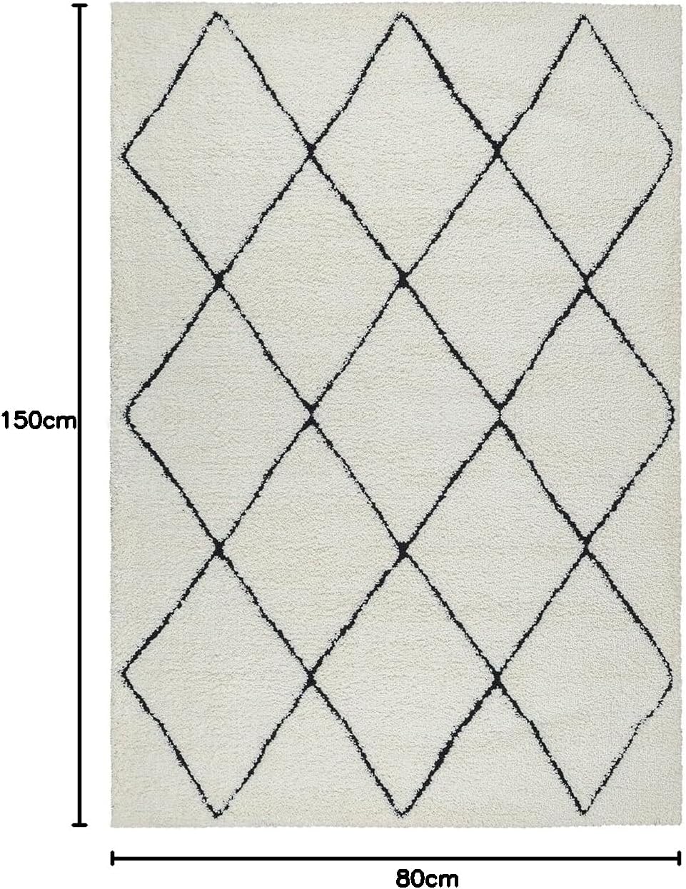 the carpet Velvet eleganter Designer Teppich Wohnzimmer, weicher &amp; pflegeleichter Hochflor Wohnzimme