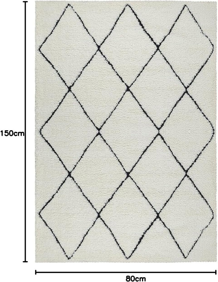 the carpet Velvet eleganter Designer Teppich Wohnzimmer, weicher &amp; pflegeleichter Hochflor Wohnzimme