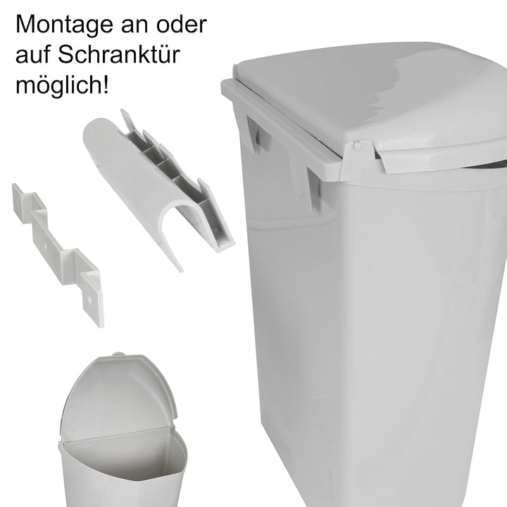 Siehe Beschreibung Universal vielseitig montierbarer Mülleimer für Camping, Wohnwagen, Auto etc, ink