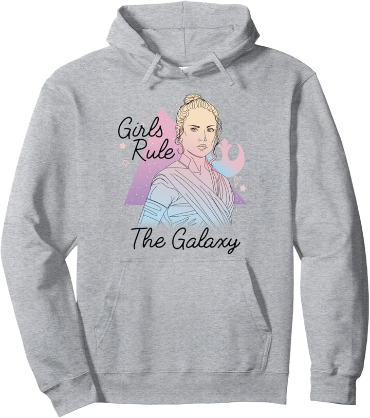 Star Wars: The Rise Of Skywalker Rey Girls Rule The Galaxy Pullover Hoodie