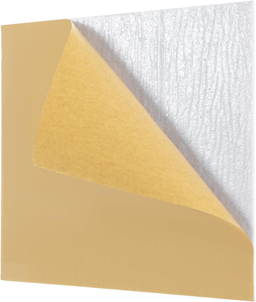 Akustik Paneele selbstklebend 12 Stück schallabsorbierende Wandpaneele aus Polyester 30x30cm geruchl