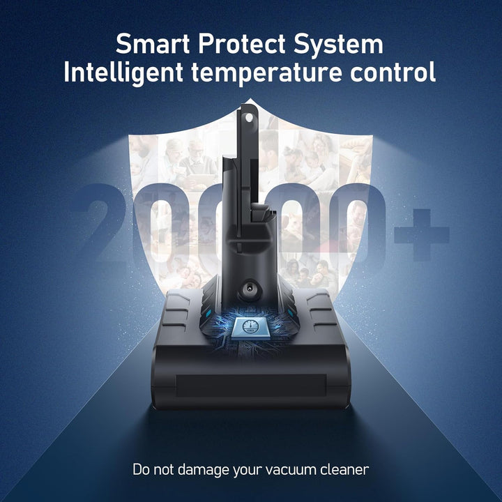 Keenstone 8000mAh V7 Akku, Ersatzakku für Dyson SV11 V7 Animal Trigger Abosolute Motorhead Pro Fluff