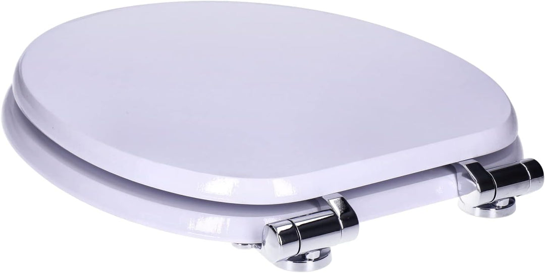TP WC-Sitz mit Absenk-Automatik und Motiv, Soft-Close-Funktion, Toiletten-Deckel mit Holz-Kern, oval