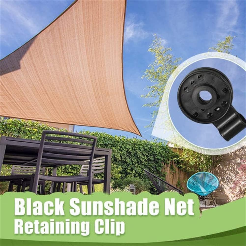 Kunststoff-Clips für Schutzttuch, Sonnensegel, Schattiernetz, Gartenblumenpflanzen, Rasenschatten 75