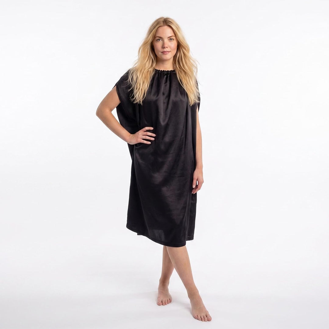 CoolChange Umkleide Poncho | Mantel zum Umziehen | Strandumkleidung Umhang | mit Öffnungen für die A