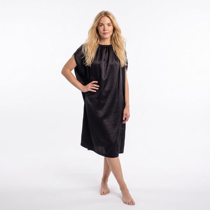 CoolChange Umkleide Poncho | Mantel zum Umziehen | Strandumkleidung Umhang | mit Öffnungen für die A