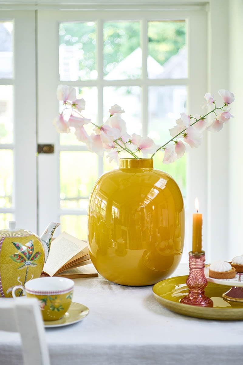 Pip Studio Vase | Ochre - 32