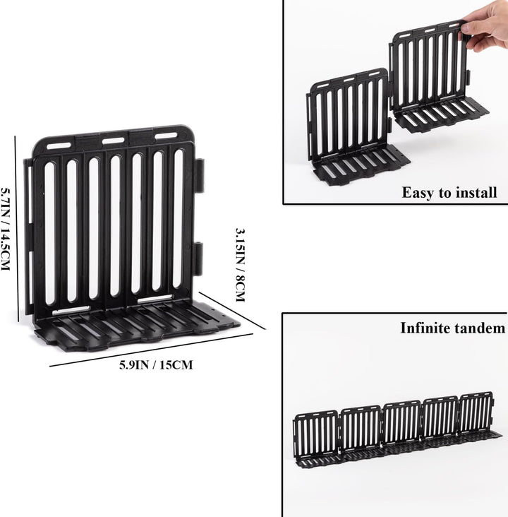 HARJJME Spielzeugblocker Couch Schutz für Haustiere, Sofaschutz Katze Plastic Under Furniture Gap Pr