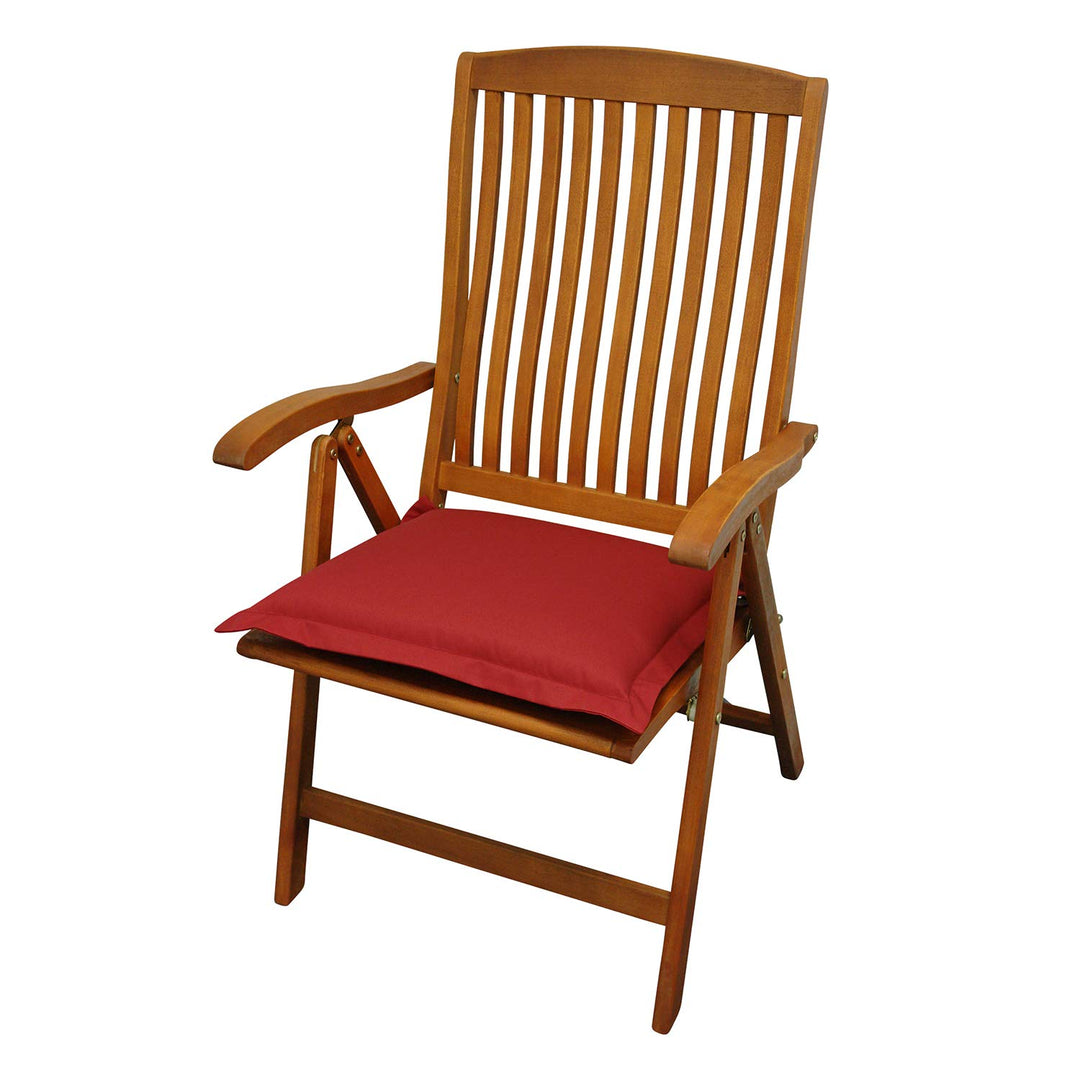 IND-70434-AUSK Sitzkissen Premium, extra dicke Polsterauflage mit Reissverschluss, 100 x 50 x 9 cm,