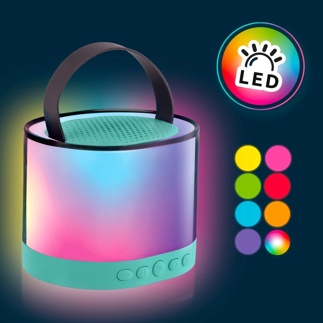 Canal Toys – Creator Mini Karaoke Station – Bluetooth-Partybox mit LED-Licht, 2 kabellosen Mikrofone