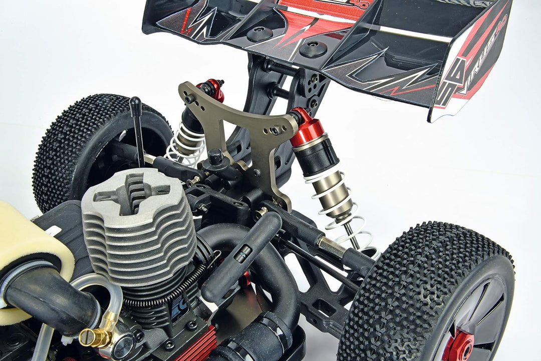 Carson 500204031 Buggy Virus 4.0 1:8 V21 – RC Verbrenner, 1.9 PS, 4WD, bis zu 65 km/h schnell, Offro