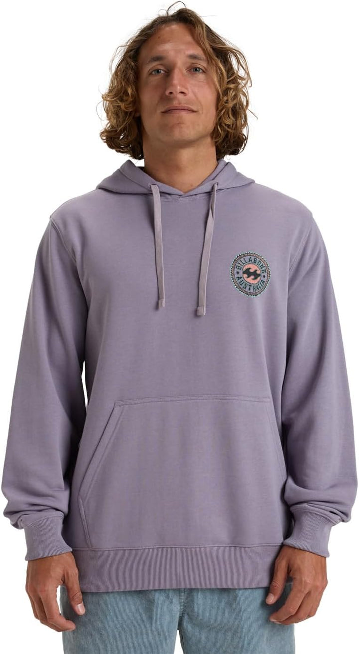 BILLABONG Herren Short Sands Pullover Graphic Sweatshirt Kapuzenpullover S Light Purple, S Light Pur