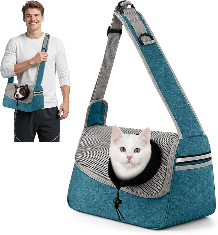 ALLSOPETS Hundetasche Tragetuch Hund Schultertasche Katzentragetasche Haustiere Tasche für Katzen un