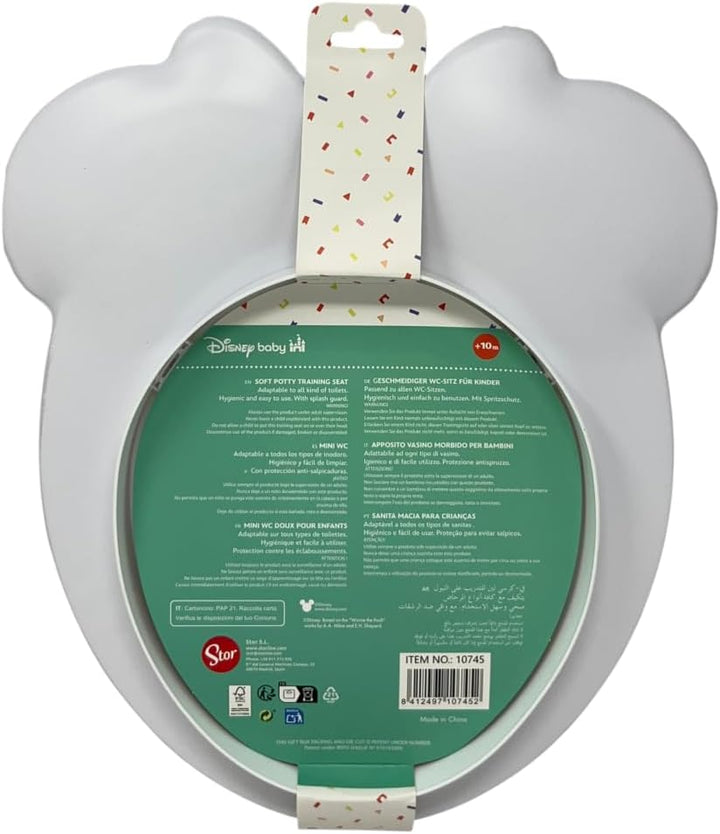 Toilettensitz Minnie Disney für Kinder, universell, 35 x 30 cm, ergonomisch und bequem, leicht zu re