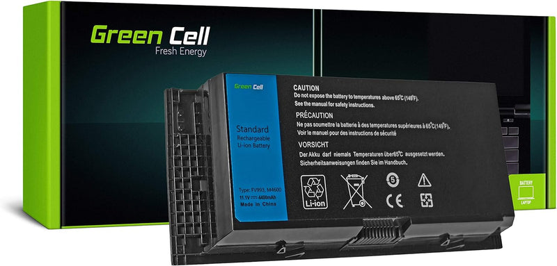 Green Cell Laptop Akku Dell FV993 FJJ4W PG6RC R7PND RY6WH T3NT1 für Dell Precision M4600 M4700 M4800