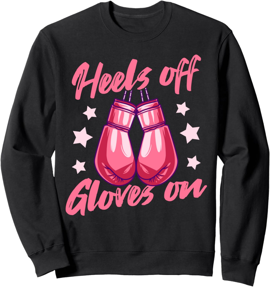 Boxer Girl Martial Arts Boxing Box Club, Damen Frauen Boxer Sweatshirt