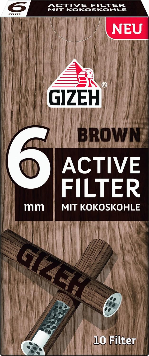 Gizeh 20016 Aktivkohlefilter, Papier
