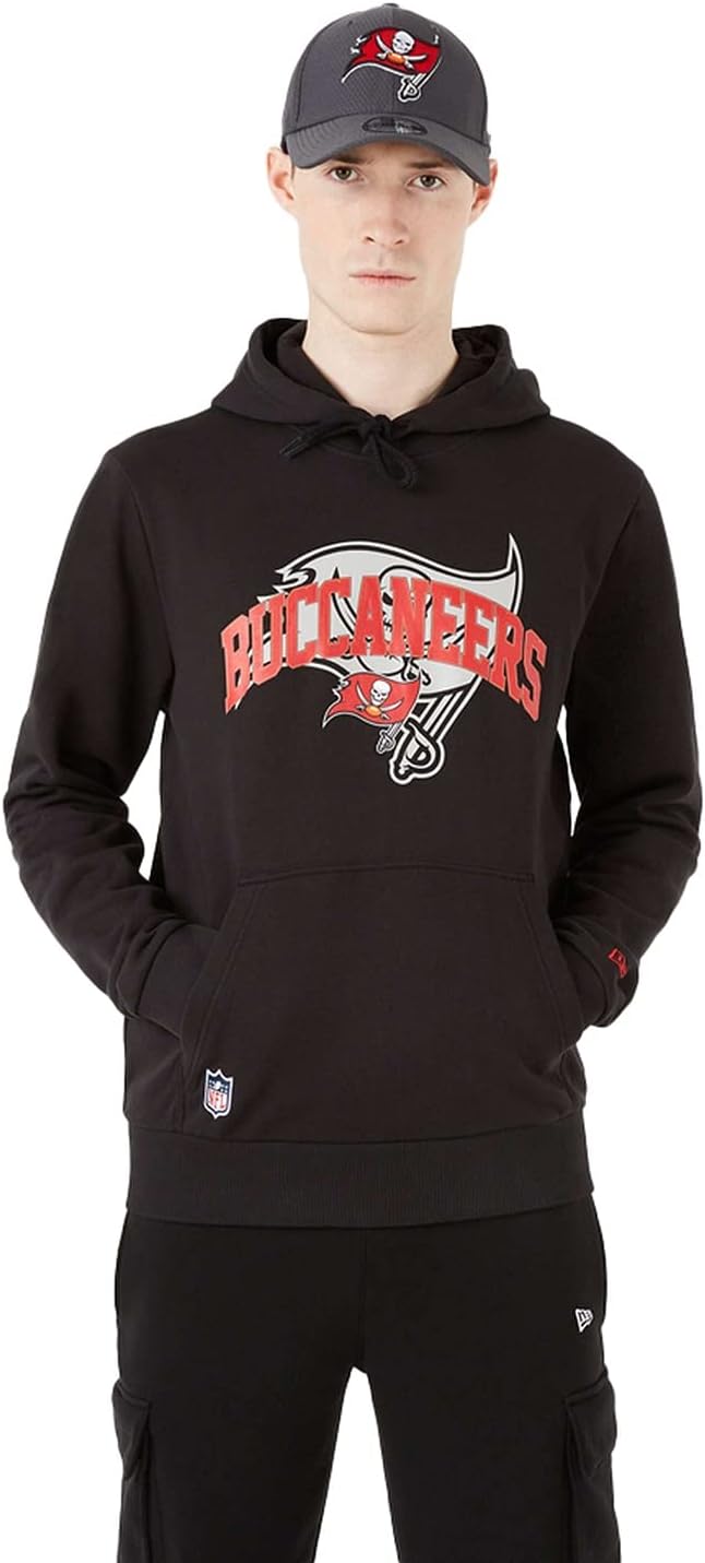 New Era Tampa Bay Buccaneers Black NFL Team Shadow PO Hoody Hoody-buccaneers-black-