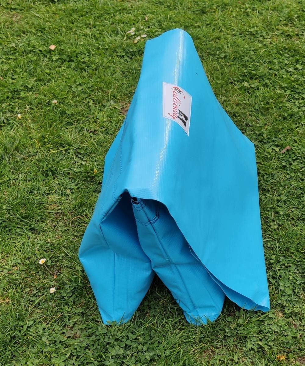 Callieway Agility Tunnel Stützsandsäcke (2er Pack) Standard - org (Cyan 2X)