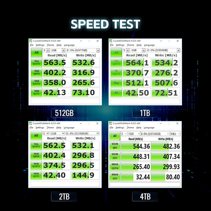 KingSpec 4TB 2 5 Zoll SATA SSD, 2.5 inch SATA III 6Gb/s Interne Solid State Festplatte - 3D NAND Fla