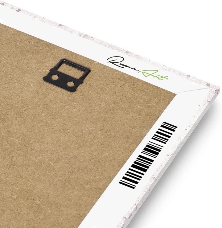 Runa Art Wandbilder Blumen Magnolien 5 Teilig Bild auf Vlies Leinwand Deko Wohnzimmer Abstrakt Grau