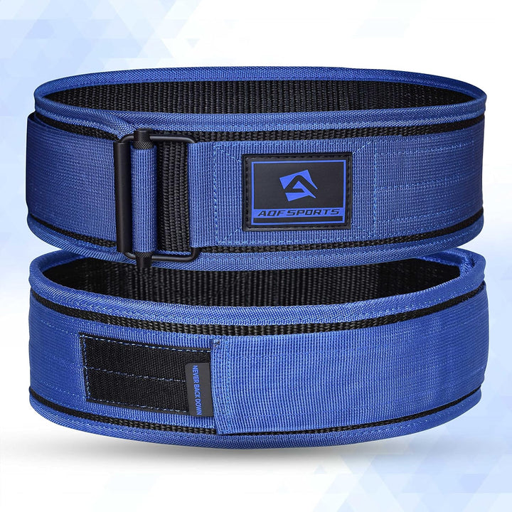 AQF Gewichthebergürtel, 4"/10.2cm Autolock Nylon Gürtel, Functional Training Bodybuilding Fitness Gü