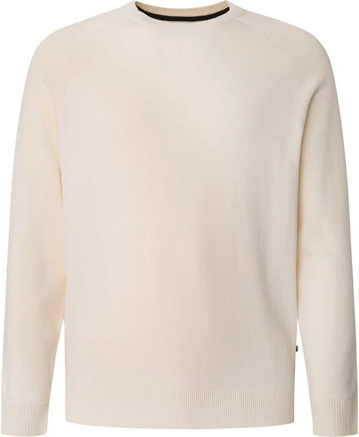 Pepe Jeans Herren James Crew Long Sleeves Knits XL Beige (Ivory), XL Beige (Ivory)