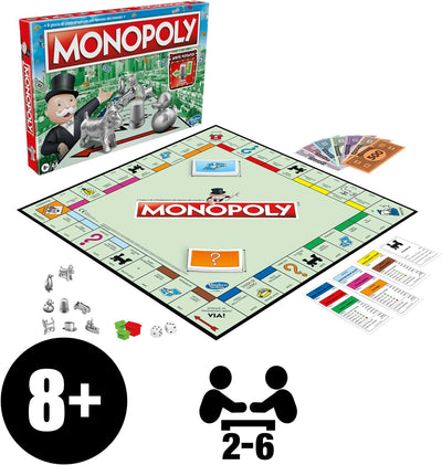 Hasbro 0122 C1009 456 Kinder und Erwachsene – Sorgfältige Simulation – Brettspiel (sorgfältige Simul