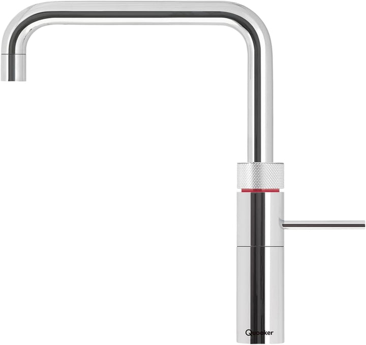 Quooker PRO3 & CUBE | Fusion Square CHR (Verchromt glänzend) inkl. Cube-Filter