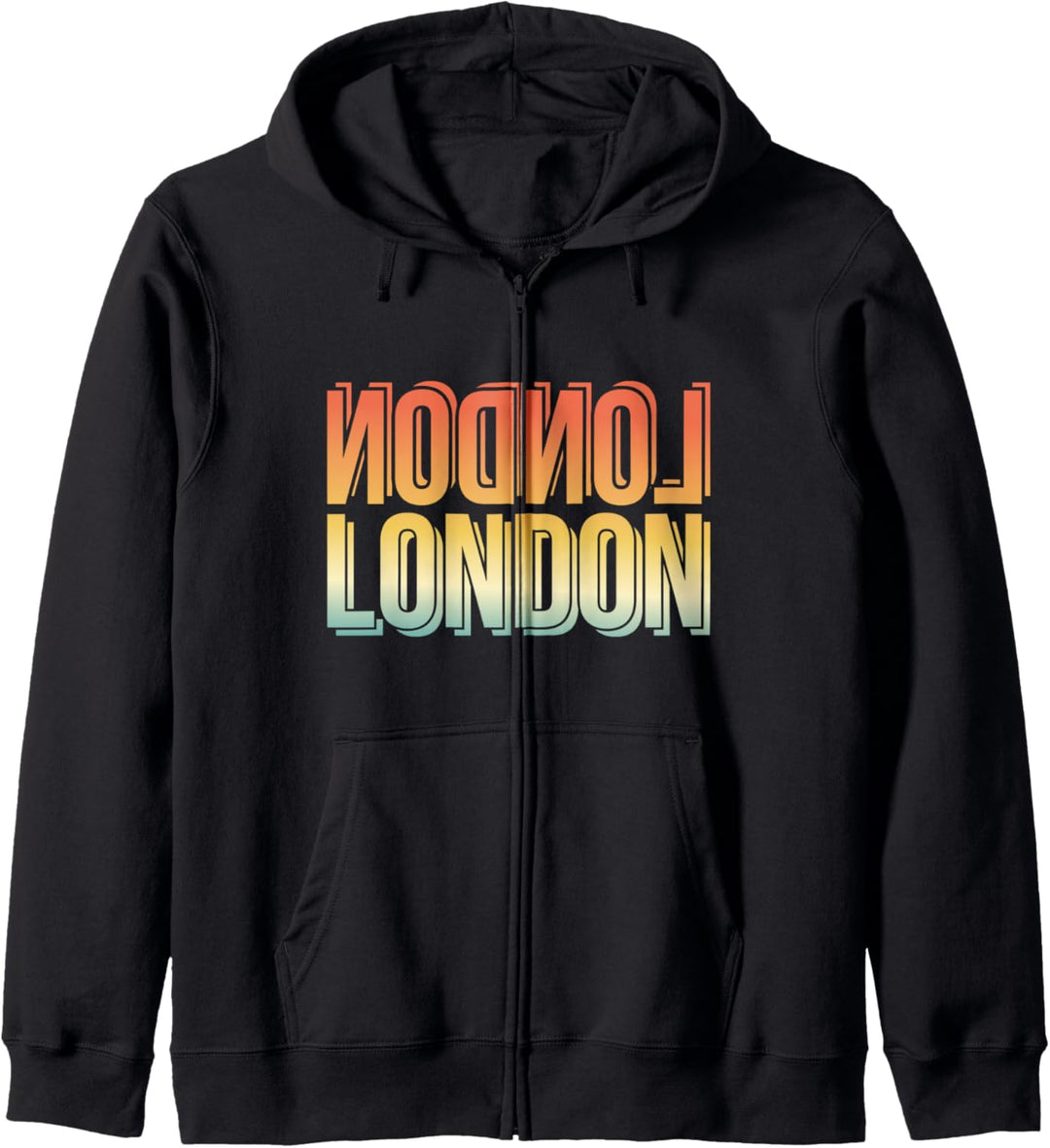 London Souvenir England Simple Name London Kapuzenjacke