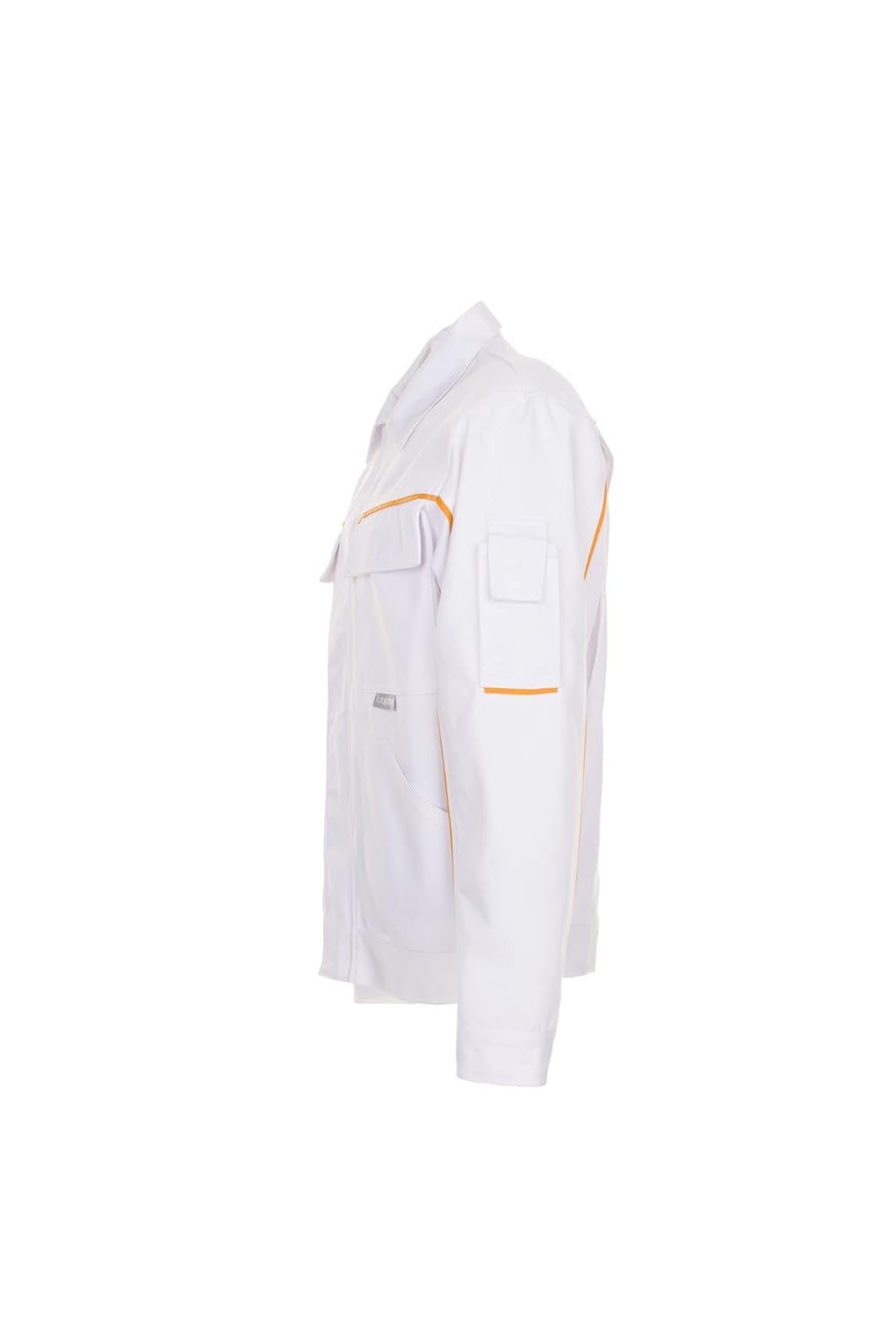 Planam Highline Herren Bundjacke reinweiss gelb Modell 2317 Grösse 70 Reinweiss/Gelb 70, Reinweiss/G
