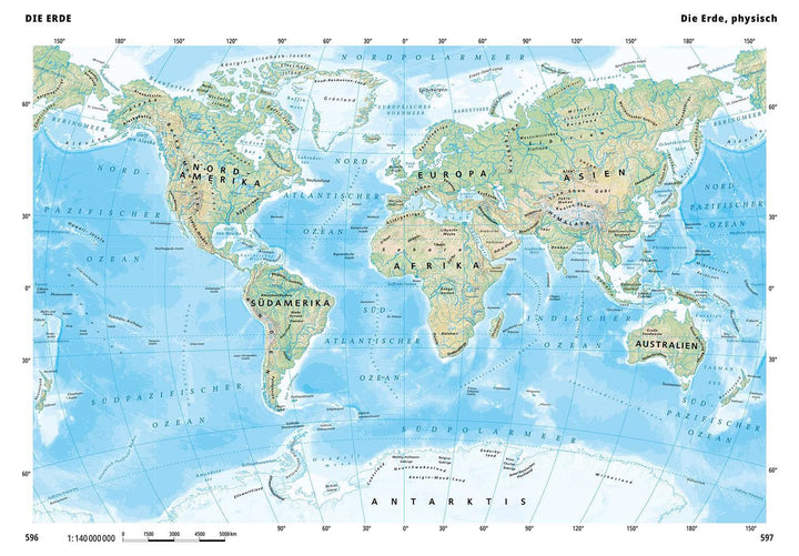 Der neue Kosmos Welt-Almanach & Atlas 2025: Daten. Fakten. Karten. Topthema: Flucht & Migration, Tas