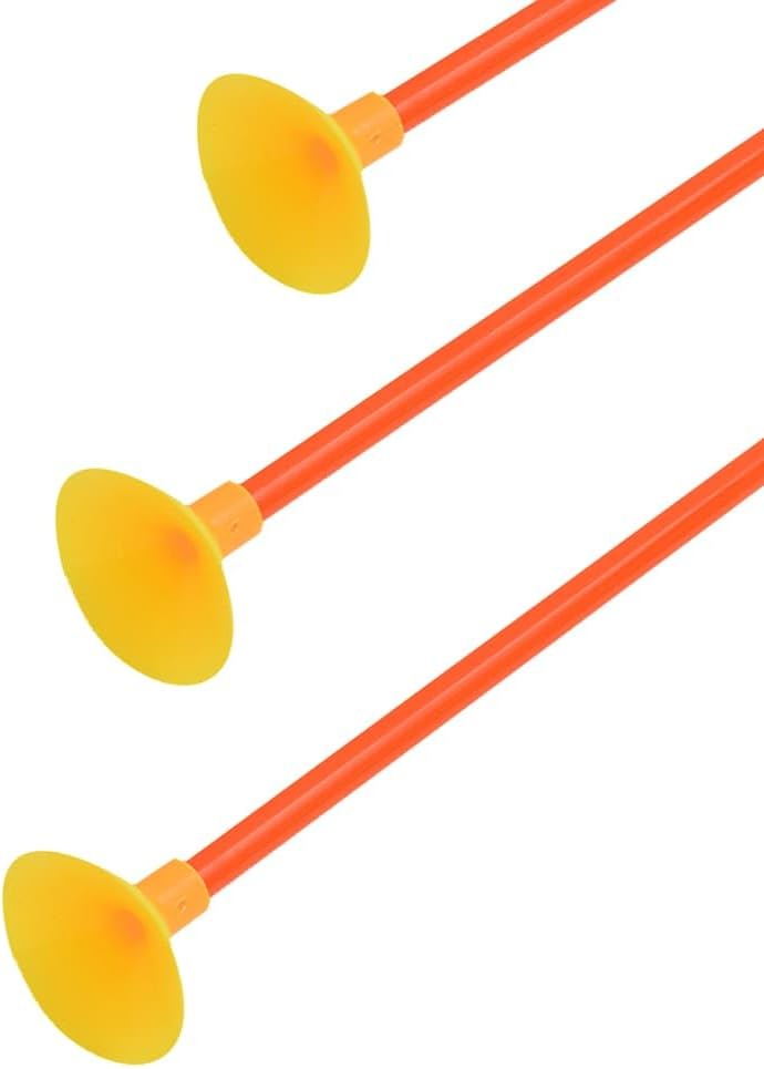 Kinderbogen-Set mit Zielscheibe für draussen, inklusive 3 Saugnapfpfeile, stabiler Ständer, geeignet