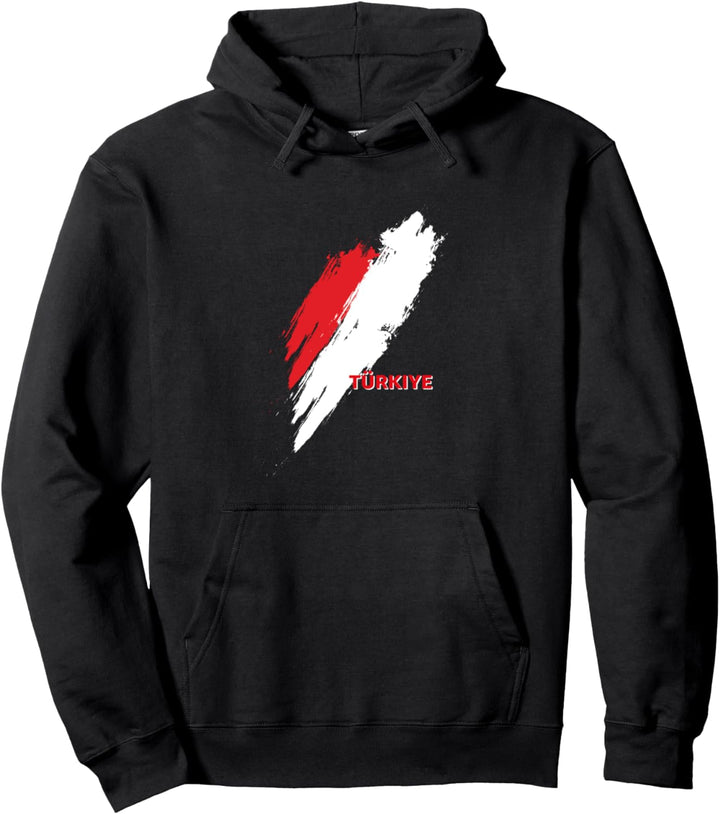 Flagge Turkey Pullover Hoodie