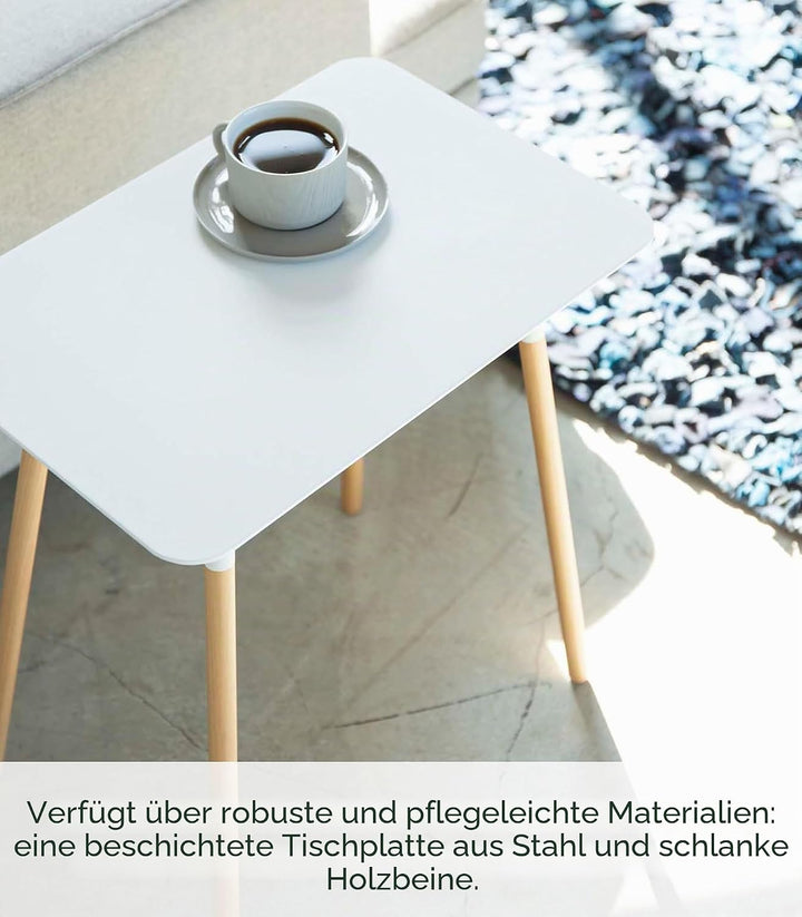 Yamazaki Plain Beistelltisch, Holz, Weiss, One Size Weiss One Size, Weiss One Size