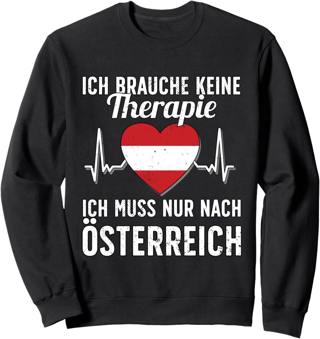 Österreichische Flagge I Österreich Urlaub I Österreich Sweatshirt