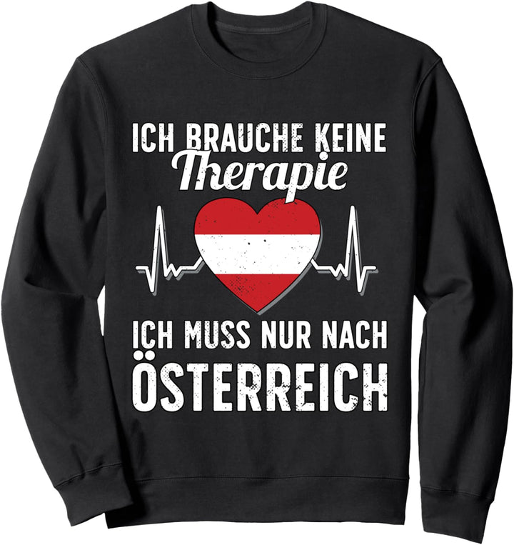 Österreichische Flagge I Österreich Urlaub I Österreich Sweatshirt