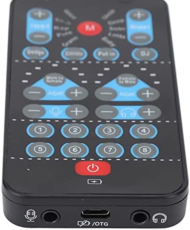 Goshyda Sprachwechsler, Tragbarer -Handheld-Sprachwechsler, 8 Soundeffekte, Soundkartenwechsler, Unt