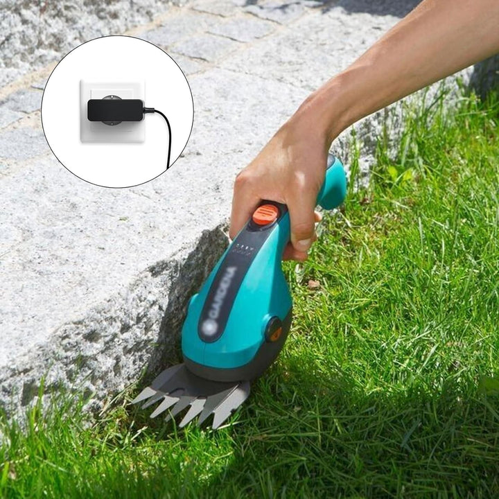 Ladekabel Für Gardena Classic Cut Li Kompatibel mit Gardena 9853 9854 9855 Der Serie Netzteil Small