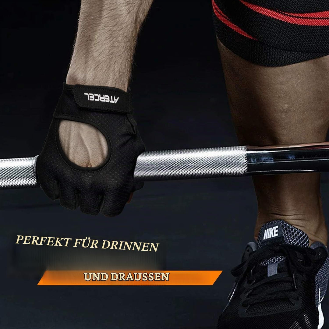ATERCEL Fitness Handschuhe für Radfahren, Training, Fitness, Atmungsaktive Fahrradhandschuhe Herren