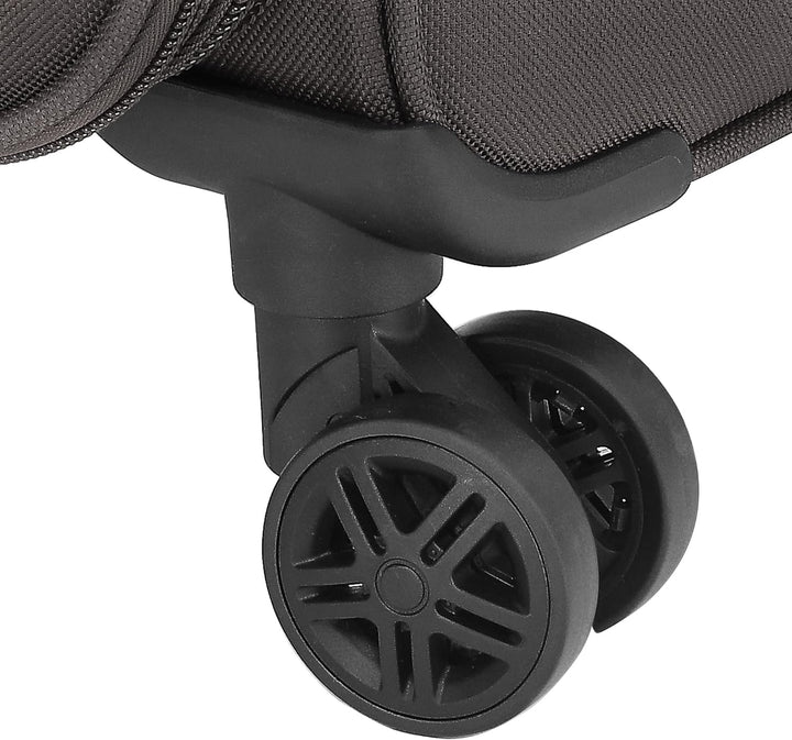 BEIBYE Leichter Stoffkoffer Kofferset Trolley Aussentaschen Dehungsfuge mehr Stauraum mit Zahlenschl