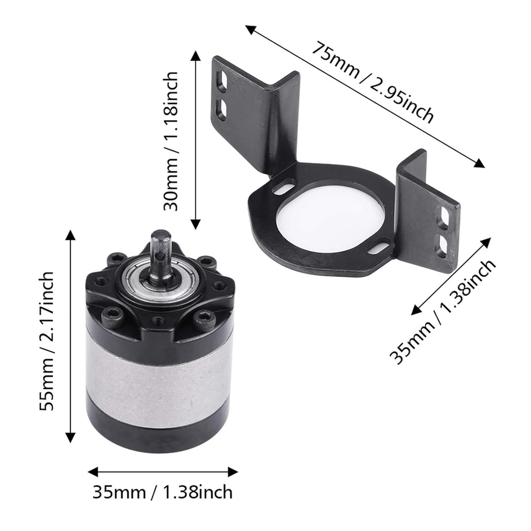 RC Car Gearbox & Motor Mount, RC Crawler Getriebe Getriebegehäuse mit Getriebemotorhalterung für D90