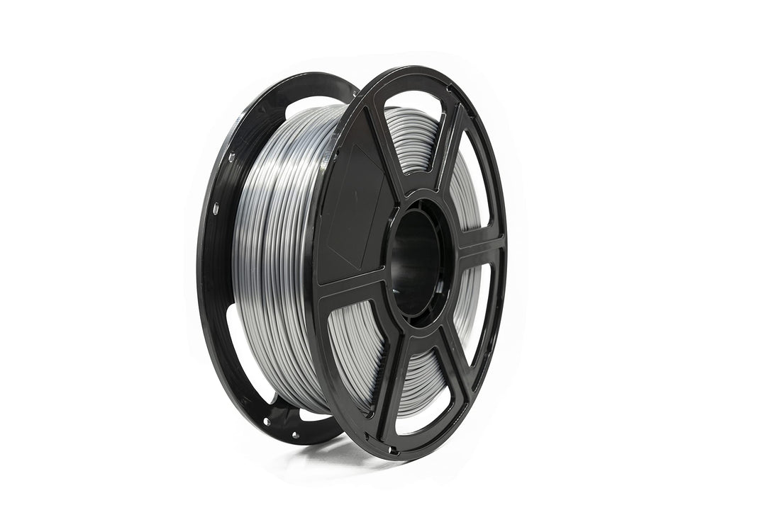 Bresser 3D Drucker SILK PLA Filament 1,75mm 1 KG, silber, Silber