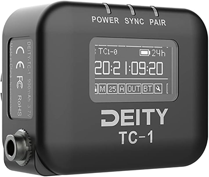 Deity TC-1 KIT Drahtloser Timecode-Generator 2.4G Radio Bluetooth 5.0-Unterstützung APP-Steuerung Ti