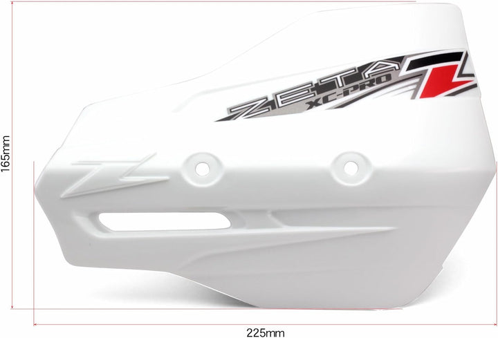 ZETA XC Protector for Armor Hand Guard White