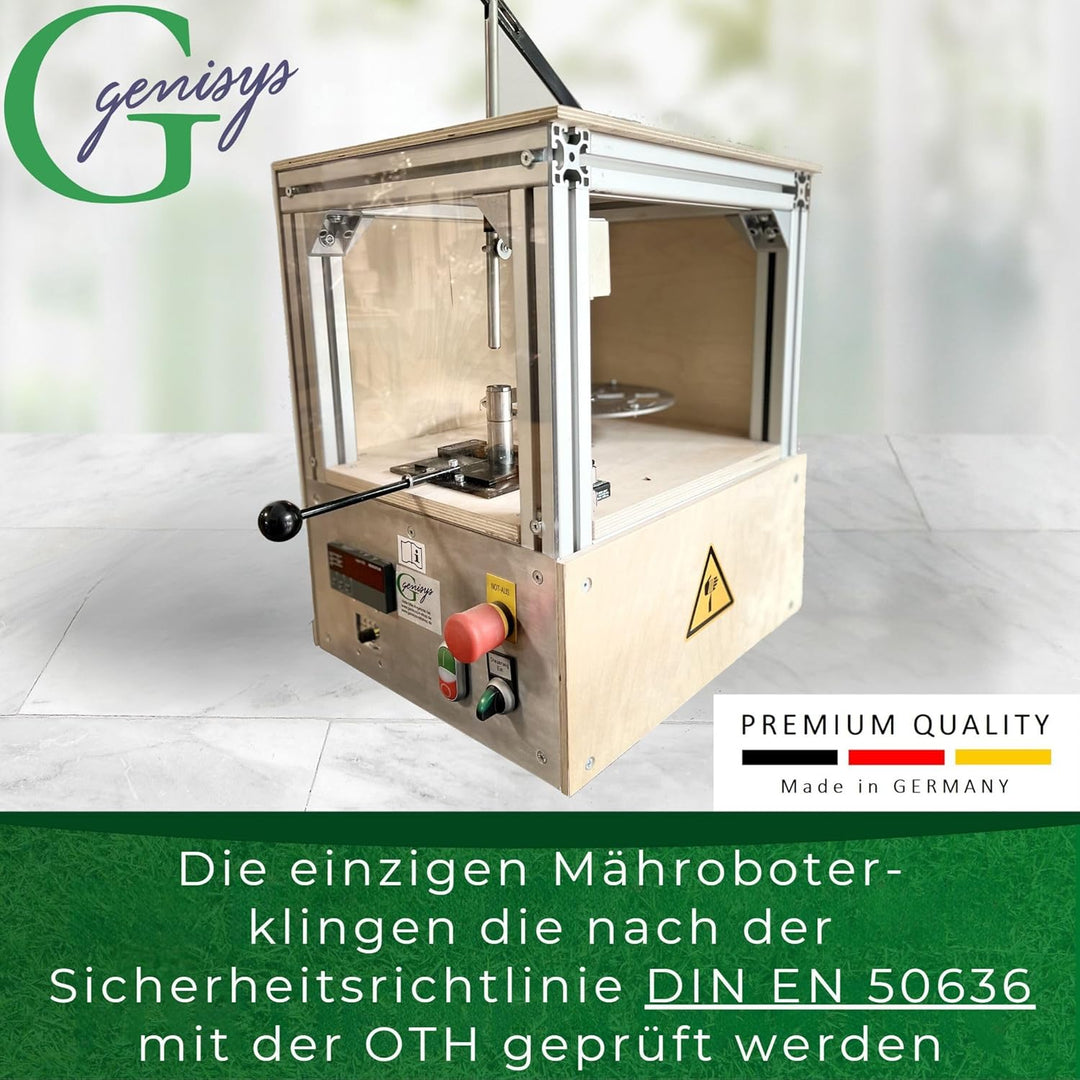 Ersatz Messer kompatibel mit Dreame A1 A2 Mova Mähroboter Klingen - LongLife Edelstahl [bruchsicher