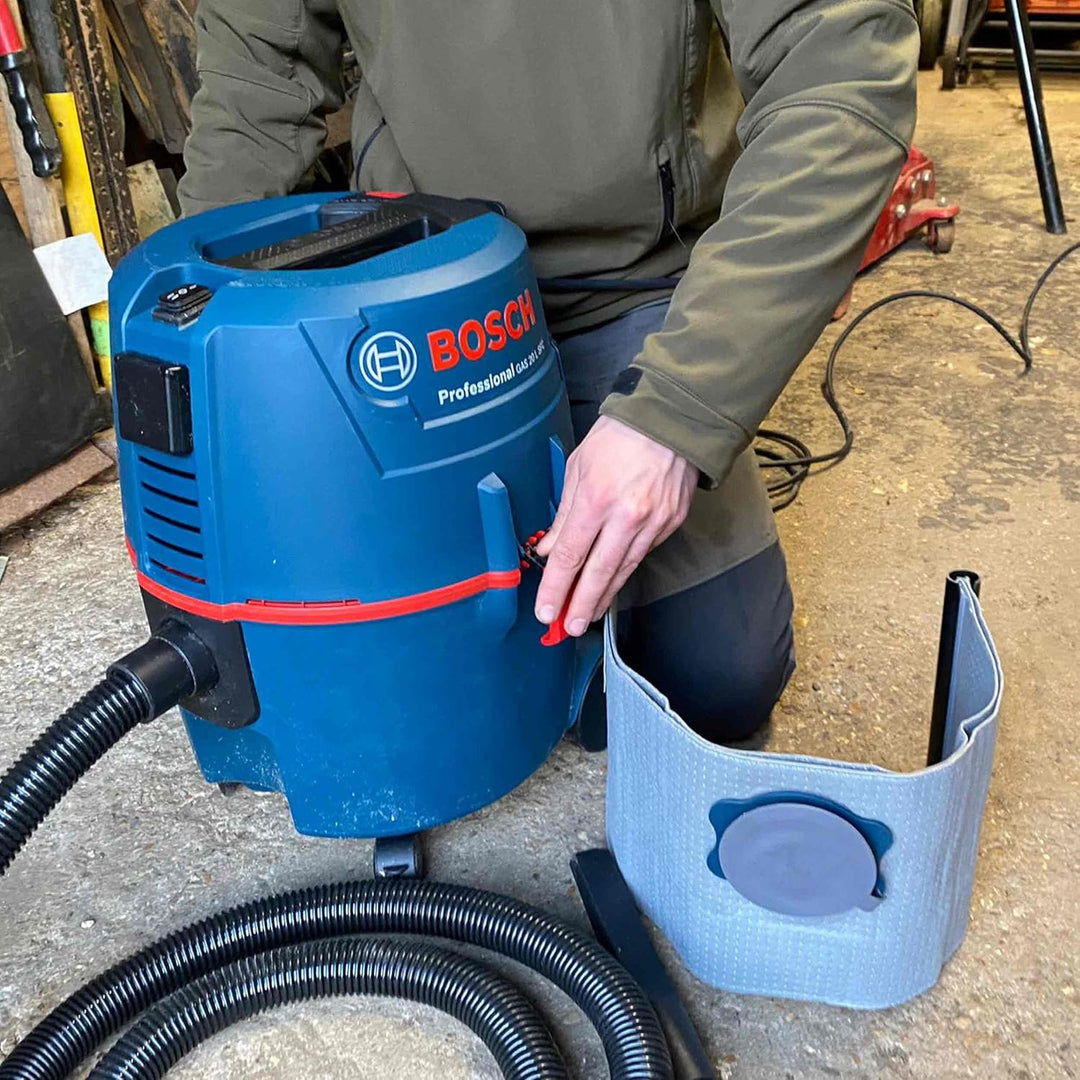 Wiederverwendbarer Macam Staubsaugerbeutel für Bosch GAS 20, GAS 25 und 35 L/M/H Absaugmobil (BOSCH